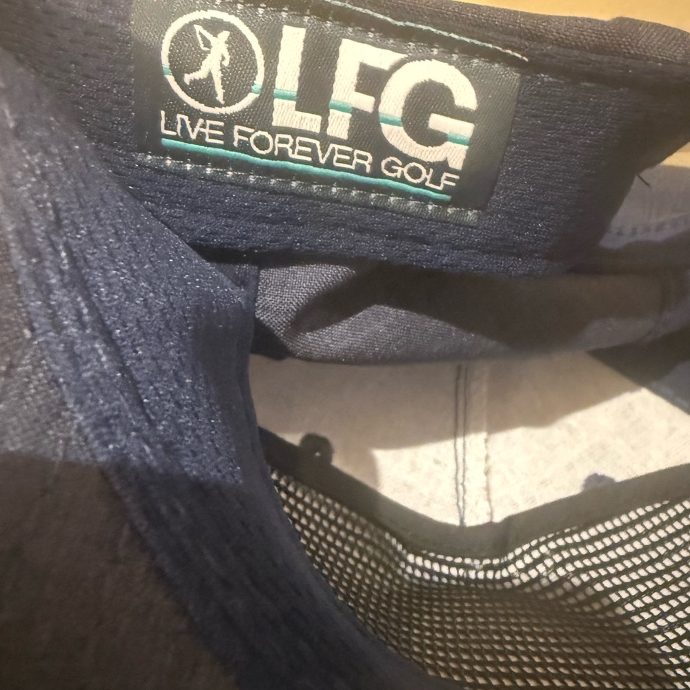 Live Forever Golf - LFG Easy Rider 5-Panel Performance Rope SnapBack Hat - Picture 6 of 7